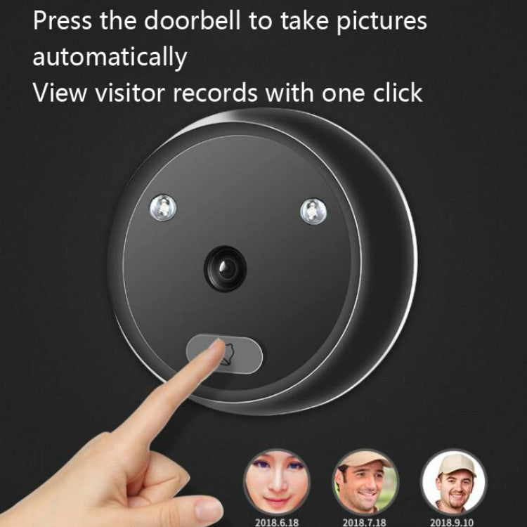 ASY-99 2.4 inch High Definition Smart Cat Eye Home Electronic Video Doorbell ASY-99 2.4 inch High Definition Smart Cat Eye Home Electronic Video Doorbell
